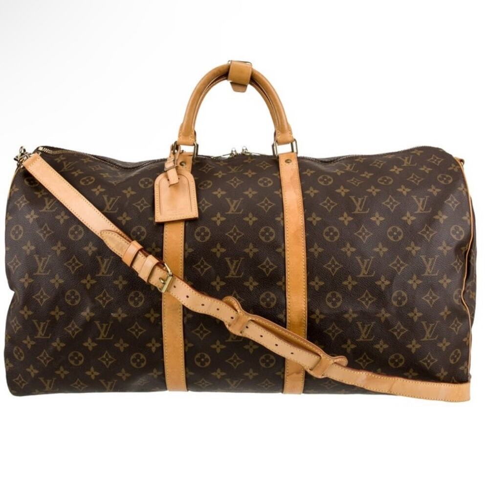 Louis Vuitton Keepall 60 bandelier Travel Bag